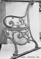 Deck Bench End (Sandcast Bronze)

Identical to those fitted to [i]Titanic[/i].