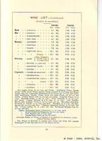 Wine List (2nd page)